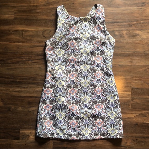 Zara Brocade Jacquard Mini Dress - Picture 1 of 2